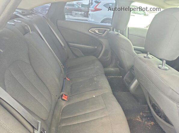 1C3CCCAB3GN171901 2016 CHRYSLER 200 Black Вид задніх сидінь