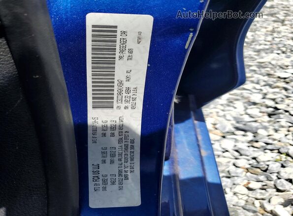 1C3CCCAB4GN145047 2016 CHRYSLER 200 Синий Вид подкапотного пространства