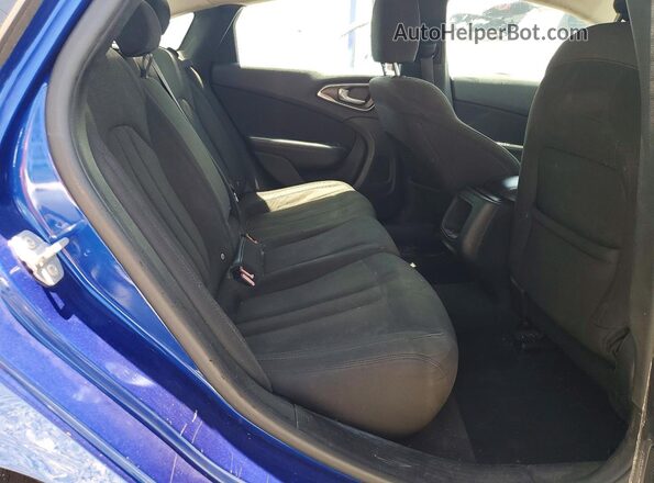 1C3CCCAB4GN145047 2016 CHRYSLER 200 Синий Вид задних сидений