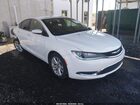2016 Chrysler 200 Limited White vin: 1C3CCCAB4GN164830