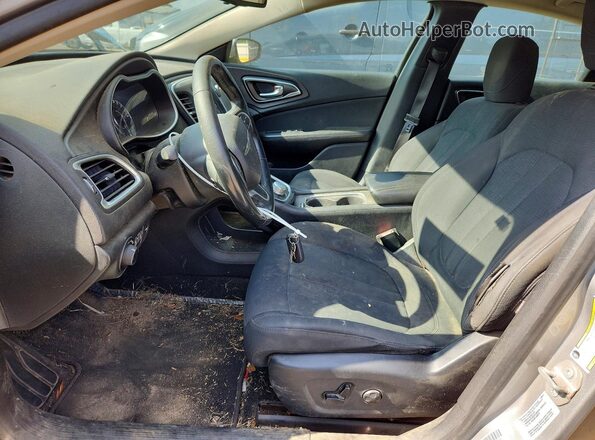 1C3CCCAB5GN164139 2016 CHRYSLER 200 Серый Вид салона спереди