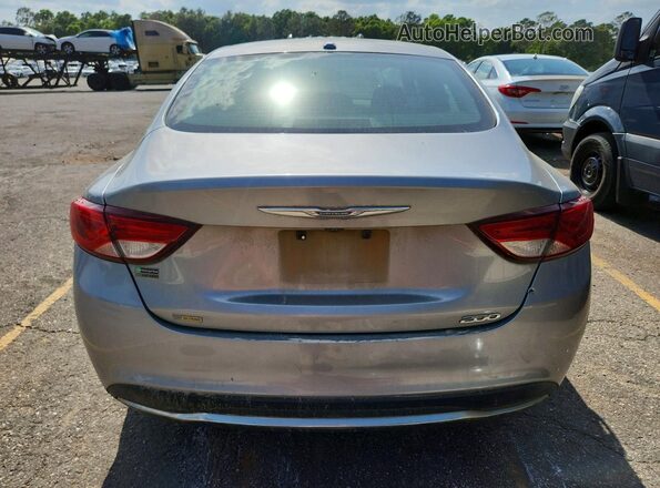 1C3CCCAB5GN164139 2016 CHRYSLER 200 Серый Вид сзади
