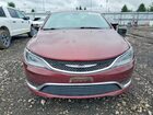 2016 Chrysler 200 Темно-бордовый vin: 1C3CCCAB7GN117436