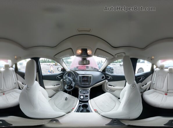 1C3CCCAB7GN117436 2016 CHRYSLER 200 Темно-бордовый Вид наклейки с VIN-кодом