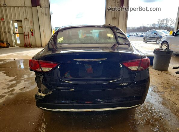 1C3CCCAB7GN144832 2016 CHRYSLER 200 Black Rear view