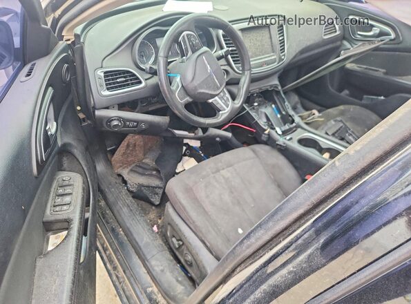 1C3CCCAB8GN130390 2016 CHRYSLER 200 Black Vista del salpicadero