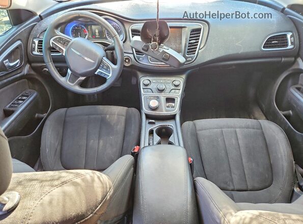 1C3CCCAB8GN156312 2016 CHRYSLER 200 Серебряный Вид панели приборов