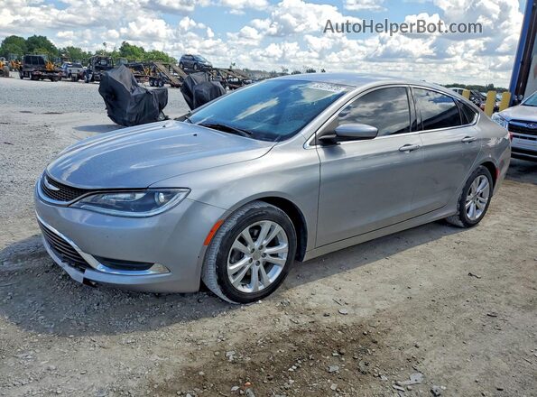 1C3CCCABXHN505326 2017 CHRYSLER 200 Silver Передня ліва чверть