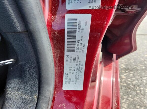 1C3CCCAG5HN504628 2017 CHRYSLER 200 Burgundy Vista del compartimento del motor