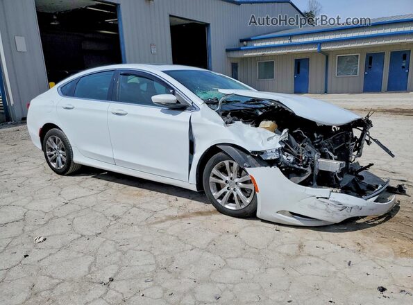 1C3CCCAG7HN510236 2017 CHRYSLER 200 Белый Передняя правая четверть