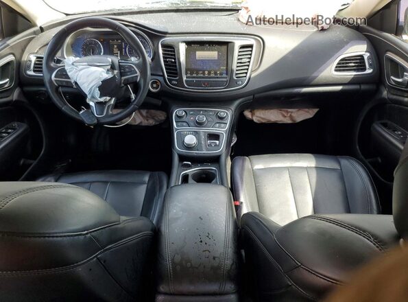 1C3CCCAG7HN510236 2017 CHRYSLER 200 Белый Вид панели приборов