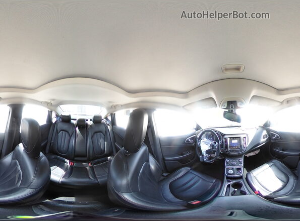 1C3CCCAG7HN510236 2017 CHRYSLER 200 Белый Панорамный вид салона 360°