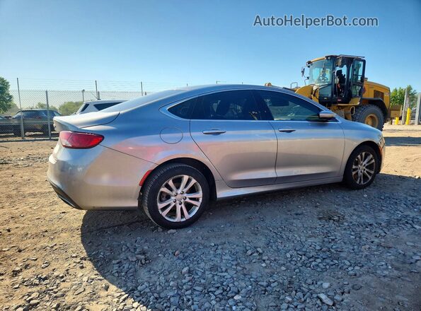 1C3CCCAG8GN155964 2016 CHRYSLER 200 Серый Задняя правая четверть