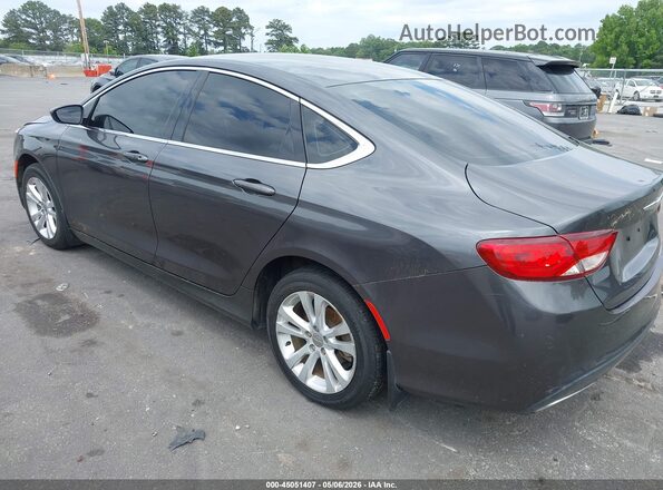 1C3CCCAGXGN103767 2016 CHRYSLER 200 Серый Задняя левая четверть