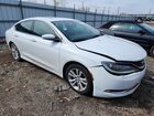 2016 Chrysler 200 Limited White vin: 1C3CCCAGXGN111447