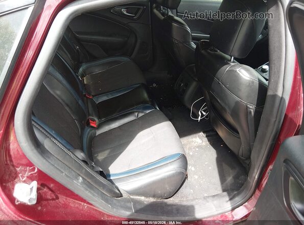 1C3CCCBB4GN114234 2016 CHRYSLER 200 Темно-бордовый Вид наклейки с VIN-кодом
