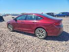 2017 Chrysler 200 S Темно-бордовый vin: 1C3CCCBB5HN502025
