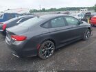 2016 Chrysler 200 S Серый vin: 1C3CCCBG5GN145973