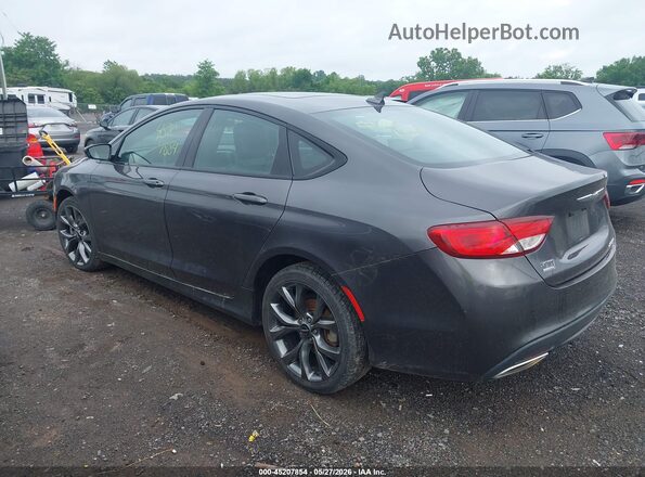 1C3CCCBG5GN145973 2016 CHRYSLER 200 Серый Задняя левая четверть