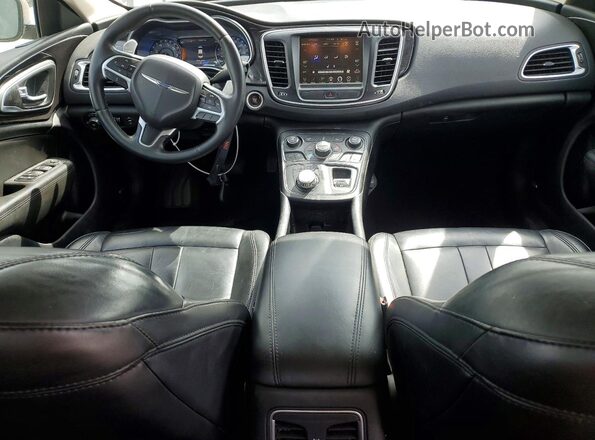 1C3CCCCG8GN105014 2016 CHRYSLER 200 Gray Dashboard view