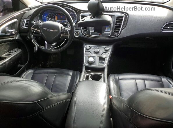 1C3CCCCG8GN180781 2016 CHRYSLER 200 Серебряный Вид панели приборов