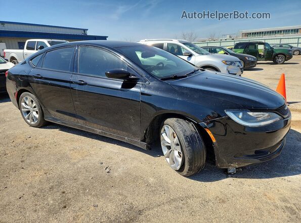 1C3CCCDG4GN114632 2016 CHRYSLER 200 Черный Передняя правая четверть