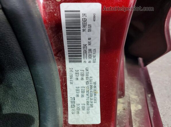 1C3CCCDG6GN135546 2016 CHRYSLER 200 Red Widok komory silnika