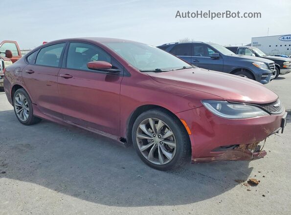 1C3CCCDG6GN135546 2016 CHRYSLER 200 Red Przód prawy
