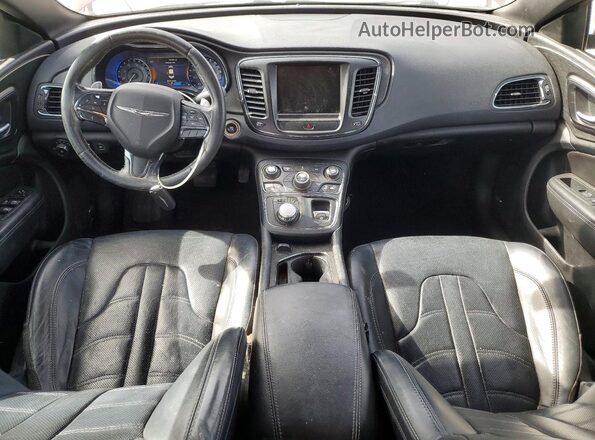 1C3CCCDG6GN135546 2016 CHRYSLER 200 Red Widok deski rozdzielczej