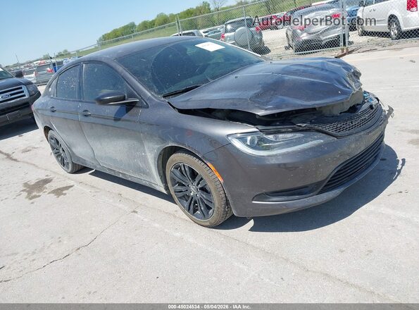1C3CCCFB3HN502437 2017 CHRYSLER 200 Бежевый Передняя правая четверть