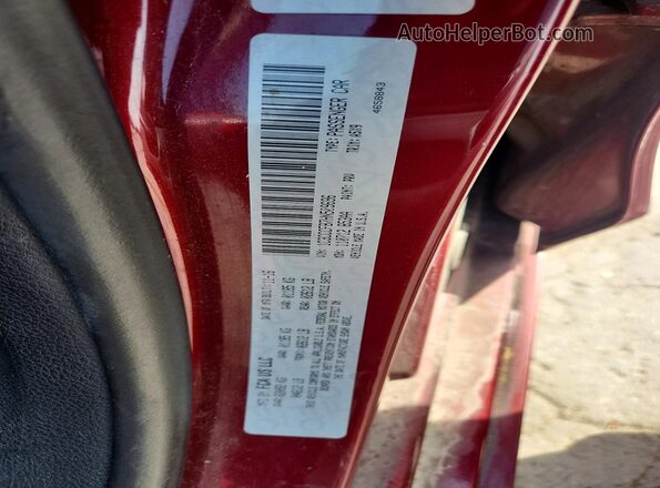 1C3CCCFB7HN509696 2017 CHRYSLER 200 Красный Вид подкапотного пространства