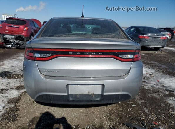 1C3CDFAA0GD516846 2016 DODGE DART Silver Vista trasera