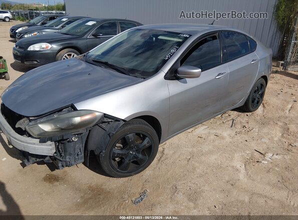 1C3CDFAA0GD577792 2016 DODGE DART Silver Front left
