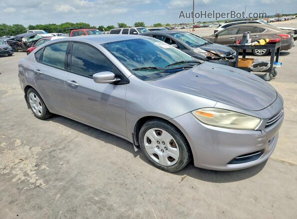 1C3CDFAA0GD644214 2016 DODGE DART Gray Передня права чверть