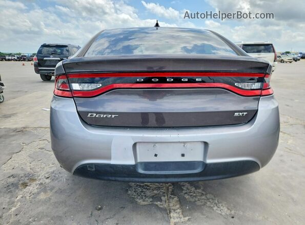1C3CDFAA0GD644214 2016 DODGE DART Gray Вид ззаду