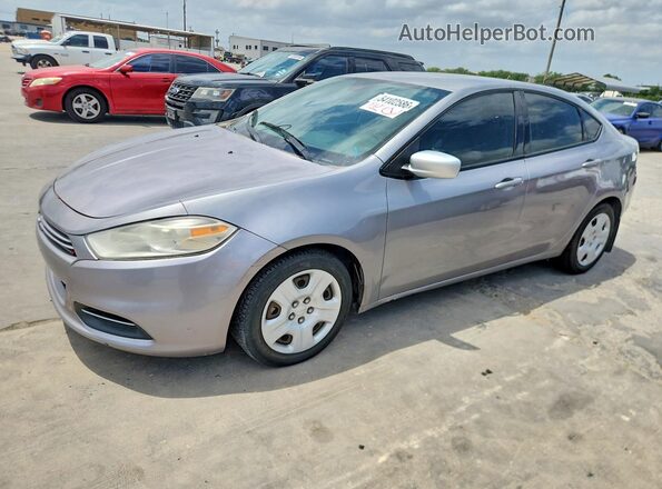 1C3CDFAA0GD644214 2016 DODGE DART Gray Передня ліва чверть