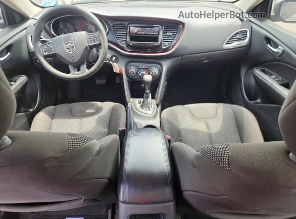 1C3CDFAA0GD644214 2016 DODGE DART Gray Вид панелі приладів