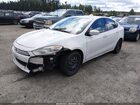 2016 Dodge Dart Se White vin: 1C3CDFAA1GD517441