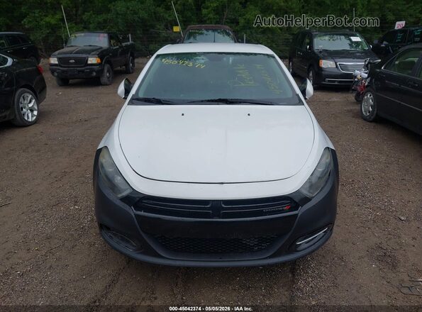 1C3CDFAA1GD533686 2016 DODGE DART White Вид спереду