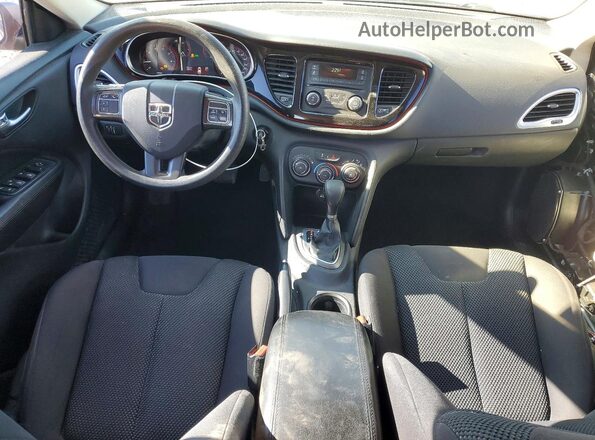 1C3CDFAA2GD530912 2016 DODGE DART Silver Вид панелі приладів