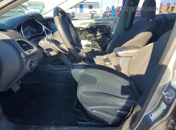 1C3CDFAA2GD530912 2016 DODGE DART Silver Вид салону спереду