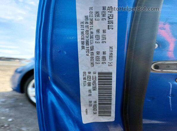 1C3CDFAA2GD736506 2016 DODGE DART Blue Engine compartment view