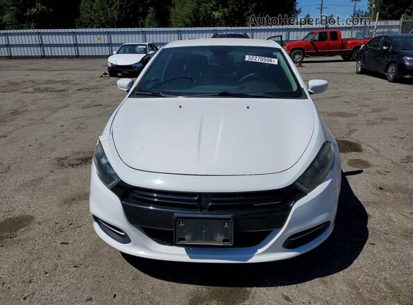 1C3CDFAA4GD607165 2016 DODGE DART Белый Вид спереди