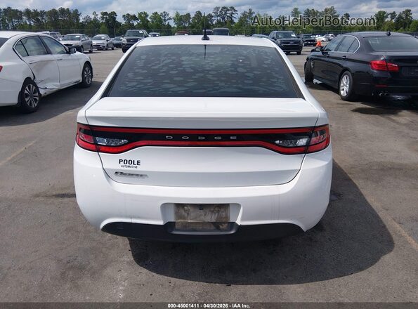 1C3CDFAA6GD555697 2016 DODGE DART White 