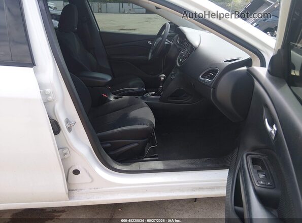 1C3CDFAA9GD516344 2016 DODGE DART White Вид салону спереду