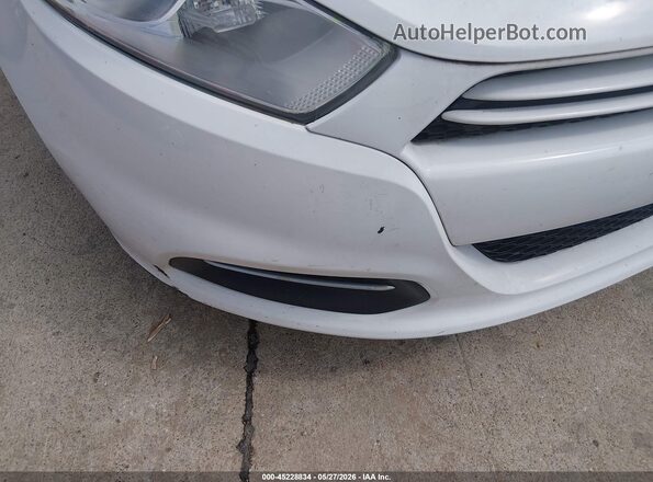 1C3CDFAA9GD516344 2016 DODGE DART White Вид спереду