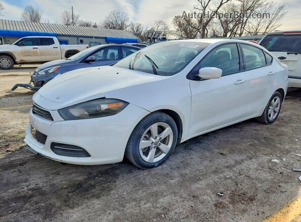 1C3CDFBA1GD720599 2016 DODGE DART White Front left