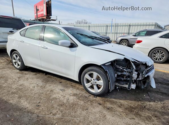 1C3CDFBA1GD720599 2016 DODGE DART White Front right