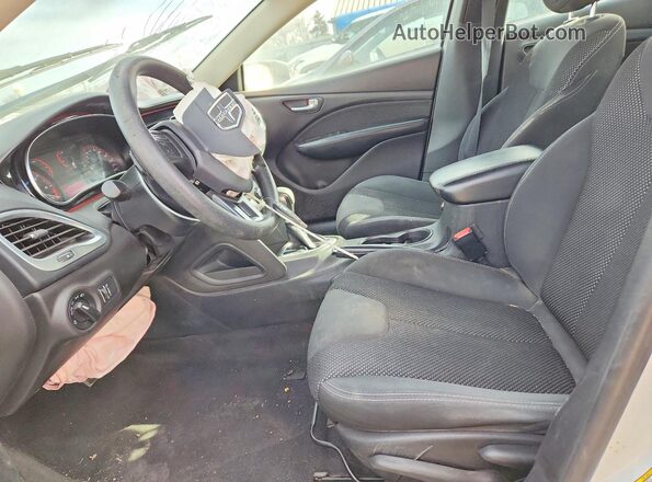 1C3CDFBA1GD720599 2016 DODGE DART White Front interior view