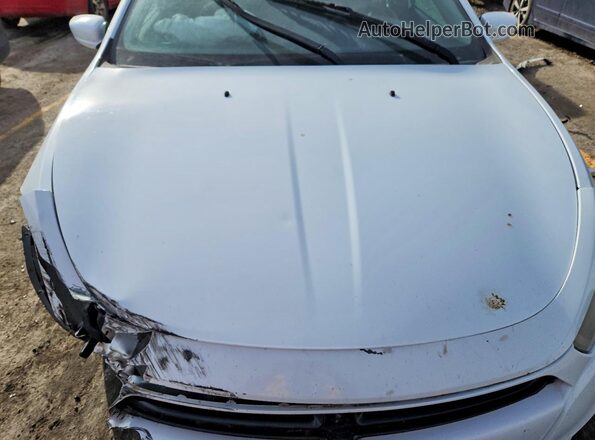 1C3CDFBA1GD720599 2016 DODGE DART White Rear interior view